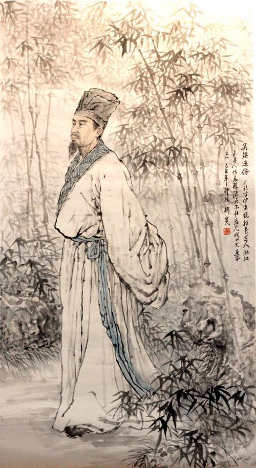 身外求身，夢(mèng)中索夢(mèng)，吳鎮(zhèn)漁隱作品欣賞